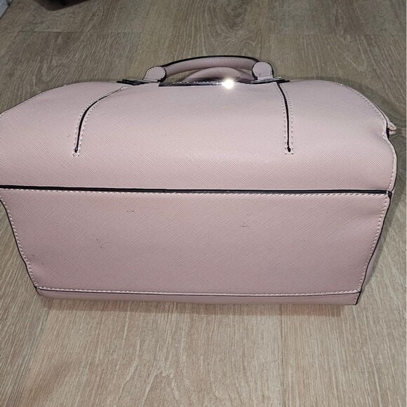 Steve Madden - Handbag Satchel Two Way Multiple Compartments - Baby Pink - Picture 9 of 13